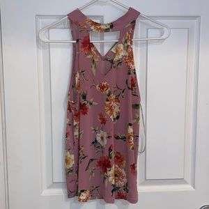 Floral Halter Top
